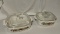 SET OF 2 CORNING WARE CASSEROLE DISHES WITH LIDS