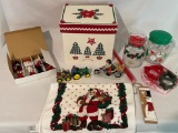 CHRISTMAS GIFT BOX WITH DECORATIONS AND MORE