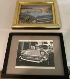 CHEVROLET PICTURE AND CLOCK