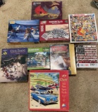 LARGE LOT OF PUZZLES