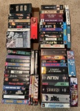 LARGE LOT OF VHS MOVIES
