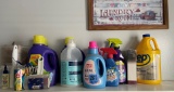 MISC LOT OF LAUNDRY SUPPLIES