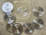 LOT OF NEW SAW BLADES