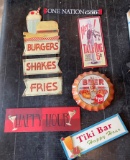 BURGERS AND FRIES SIGN & MORE