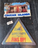 CRUZAN ISLAND & LANDSHARK SIGNS