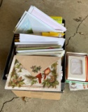BOX OF UN-USED GREETING CARDS