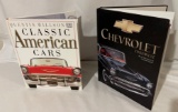 2 BOOKS - CHEVROLET CHRONICLE & CLASSIC AMERICN CARS