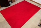RED AREA RUG