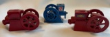 LOT OF (3) TOY HIT-N-MISS ENGINES