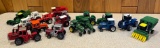 LOT OF (17) 1/64 SCALE TRACTORS - VARIOUS BRANDS