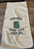 EMERALD CROWN VETCH - CLOTH SACK