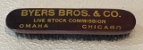 BYERS BROS. & CO. COMMISSION CO. - ADVERTISING BRUSH