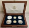 1992 Columbus Quincentenary Six Coin Gold & Silver Coin Set -- Proof & Uncirculated