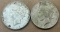 1923-S & 1922-D Peace Silver Dollars