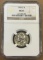 1943-S Silver Wartime Jefferson Nickel - NGC MS65
