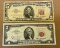 Series 1953 $5 & $2 United States Red Seal Notes