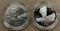 1999 Yellowstone Commemorative Silver Dollars - Proof & Uncirculated