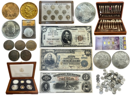 NOVEMBER COIN & CURRENCY AUCTION