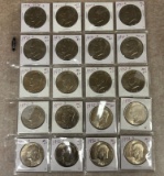 (20) Eisenhower $1 Coins - Uncirculated Condition