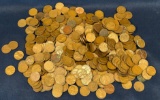 (500) United States Wheat Cents