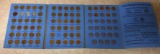 Lincoln Cent Album with 66 Coins