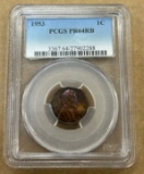 1953 Proof Lincoln Wheat Cent - PCGS PR64RB
