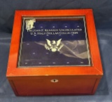 Kennedy Half Dollar Collection Display Box - Empty