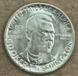 1951 Booker T. Washington Memorial Commemorative Silver Half Dollar