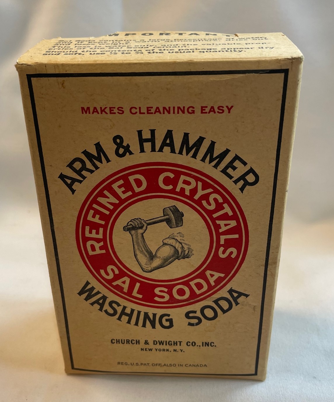 ARM & HAMMER WASHING SODA ADVERTISING BOX Proxibid