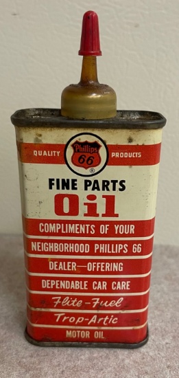 PHILLIPS 66 - 4 oz. SIZED OIL CAN