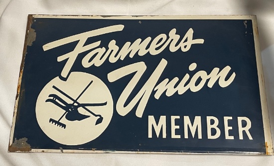 FARMERS UNION MEMBER SIGN