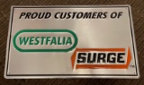 SURGE - WESTFALIA - CUSTOMER ADVERTISING SIGN