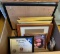 BOX OF VARIOUS PICTURE FRAMES
