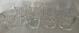 (8) WHISKEY GLASSES