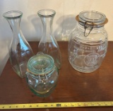 JARS AND OTHER DECORATIVE VASES