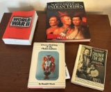 NATIVE AMERICAN HISTORY BOOKS AND WWII BOOK
