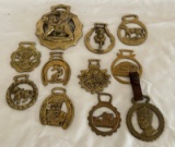 LOT OF MISC. HARNESS DECORATIVE PIECES