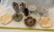 LOT OF FANCY GLASSWARE -- VASES AND MORE