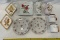 LOT OF MISC. LEFTON CHINA PIECES - PLATES - COFFEE CUPS AND MORE