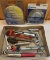 CABLE SLING - CRAFTSMAN PIPE WRENCH - WIRE BRUSH WHEEL - AND MORE
