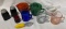 ASSORTMENT OF GLASS MEASURING CUPS
