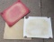 LOT OF (3) PLASTIC CUTTING BOARDS