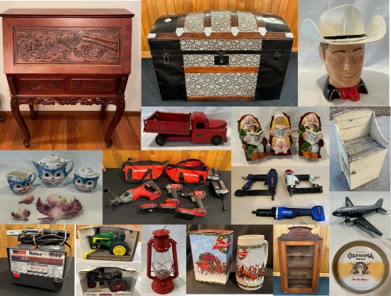 YEAR-END ANTIQUE, TOOLS, & MORE ONLINE AUCTION