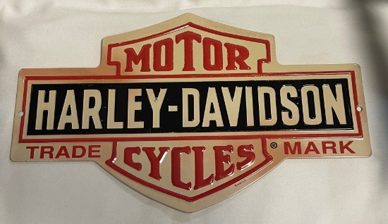 HARLEY-DAVIDSON MOTORCYCLE SIGN