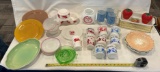 LARGE COLLECTION OF VINTAGE GLASSWARE