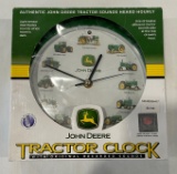 JOHN DEERE TRACTOR CLOCK