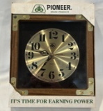 PIONEER - QUARTZ MOVEMENT WALL CLOCK