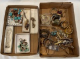 TWO BOXES OF MISC. JEWELRY