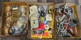 VARIOUS SOCKETS - HOSE CLAMPS AND MORE