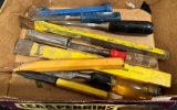 BOX LOT OF MISC. CHISELS